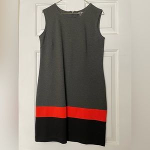 SOLD - Lord & Taylor grey dress Size M